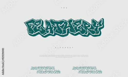 Street Graffiti Tag Font, handwritten Typography vector art. A, B, C, D, E, F, G, H, I, J, K, L, M, N, O, P, Q, R, S, T, U, V, W, X, Y, Z and Arab numerals 0, 1, 2, 3, 4, 5, 6, 7, 8, 9 Graffiti font.