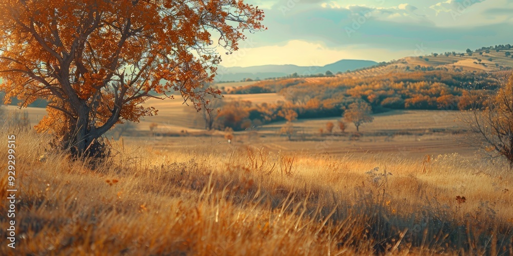 Autumn ambiance in the unspoiled Sorques plain with a delicate touch of nature Autumn ambiance in the unspoiled Sorques plain with a delicate touch of nature