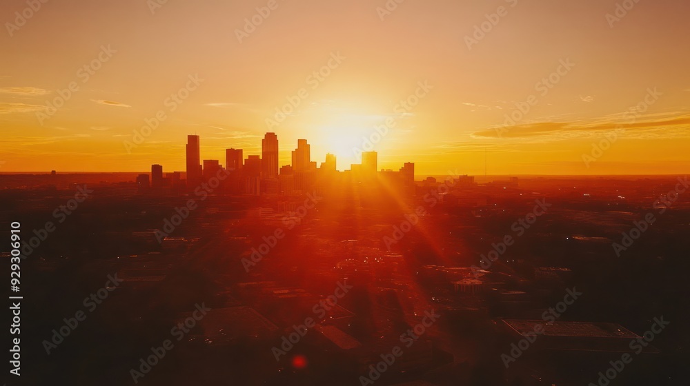 A breathtaking sunset over a vibrant skyline, casting golden hues across the cityscape. A breathtaking sunset over a vibrant skyline, casting golden hues across the cityscape.