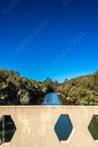 Ponte sobre o Rio Canoas, Urubici, Santa Catarina, Brasil, Serra Catarinense photo