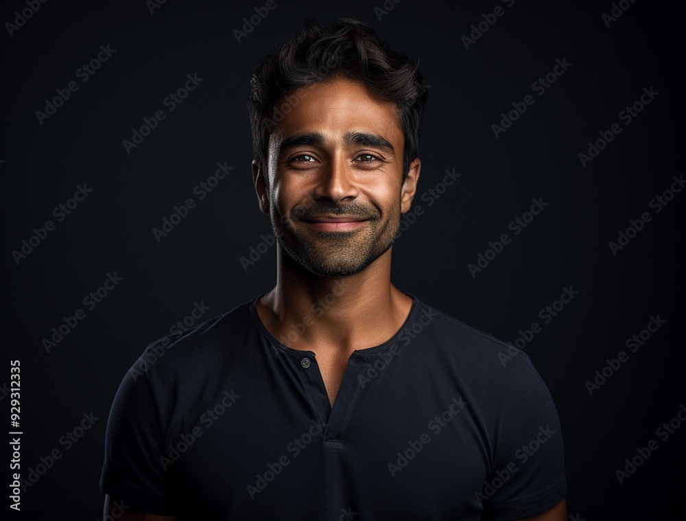 Headshot of a Smiling Man with Confident Expression in Dark Studio Setting
Headshot of a Smiling Man with Confident Expression in Dark Studio Setting