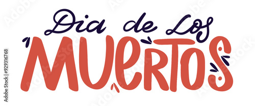 Dia de Muertos Handwriting Lettering