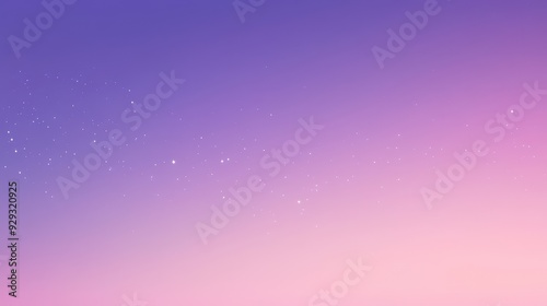 A serene gradient background with twinkling stars  creating a calming atmosphere.