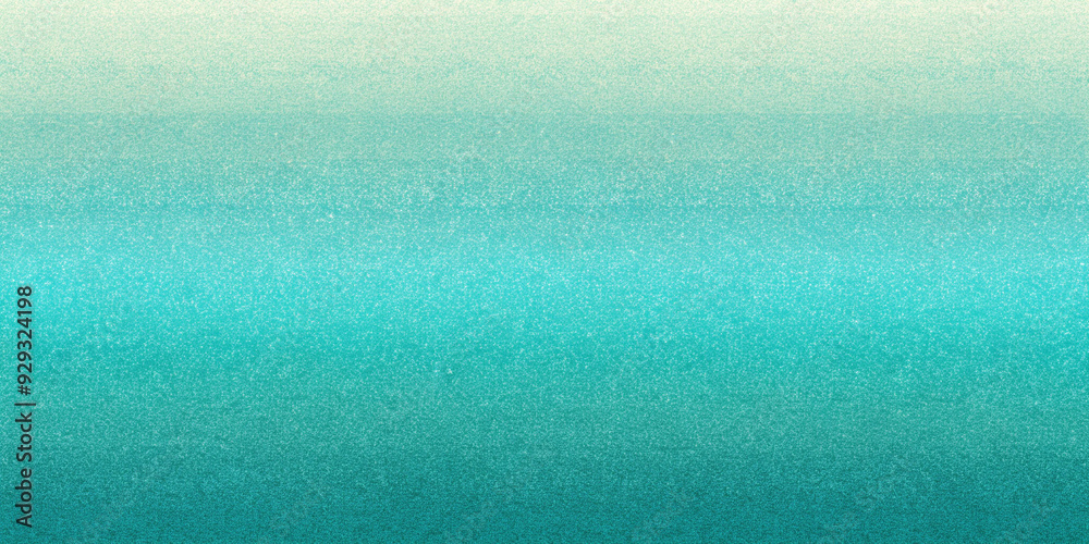 Obraz premium A dark teal to soft mint gradient with a smooth, grainy texture.