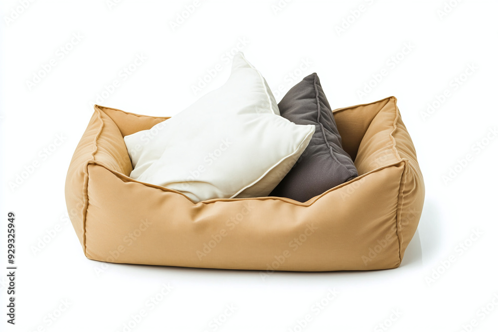 Pet Bedding isolated on white background Pet Bedding isolated on white background