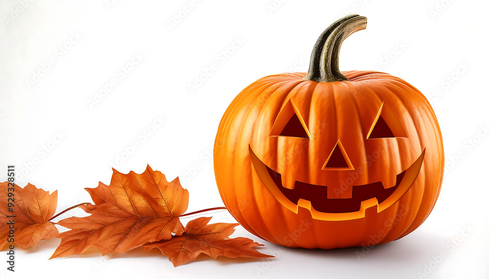 halloween pumpkin white background halloween pumpkin white background