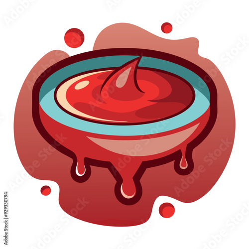 Elegant Plate Vector Illustration