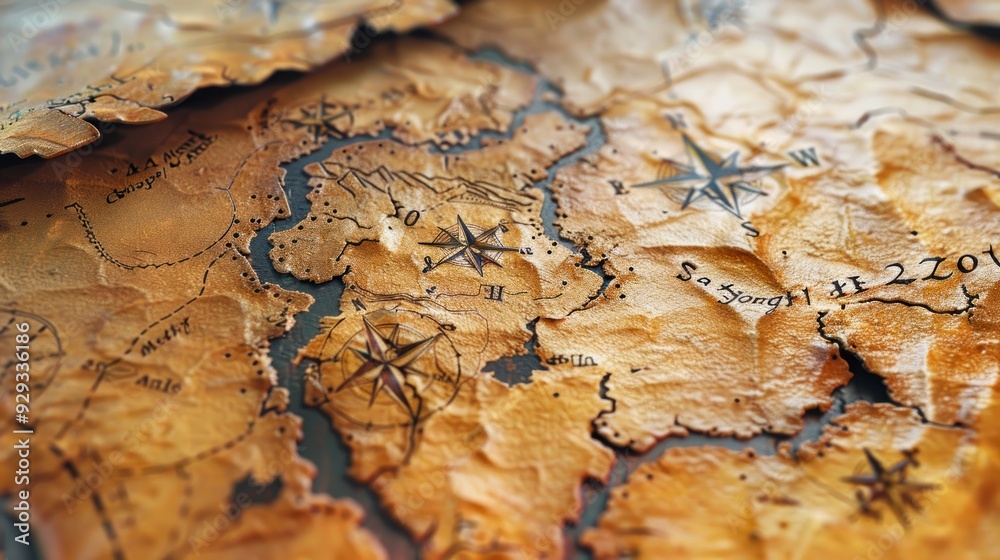 Old Treasure Map Old Treasure Map