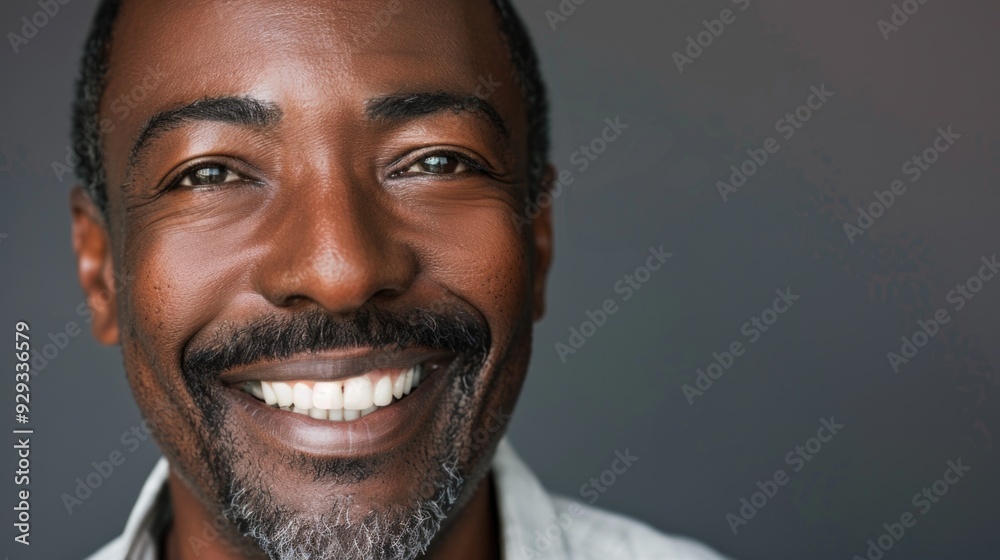 A happy individual with a bright smile A happy individual with a bright smile