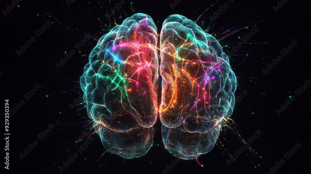Digital high tech brain. Digital Artificial Intelligence illustration depicting the concept of advanced smart brain technology. Digital high tech brain. Digital Artificial Intelligence illustration depicting the concept of advanced smart brain technology.
