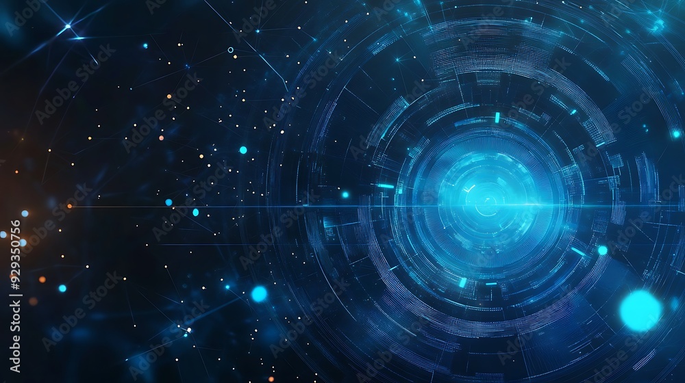 Futuristic abstract background with blue glow and lines. Futuristic abstract background with blue glow and lines.