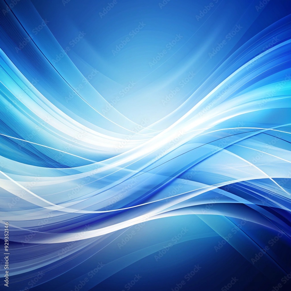 on a blue background a lot of white and light blue waves on a blue background a lot of white and light blue waves