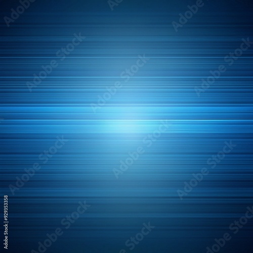 a background of gorizontal blue lines with a radiant light source in the center, creating a glowing effect.