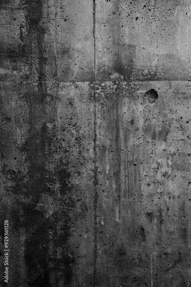 A close-up shot of a gray concrete wall with a rough texture A close-up shot of a gray concrete wall with a rough texture