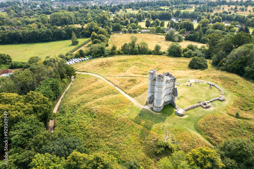 Donnington Castle of Newbury, South England.Englsh Heritage Landmark photo