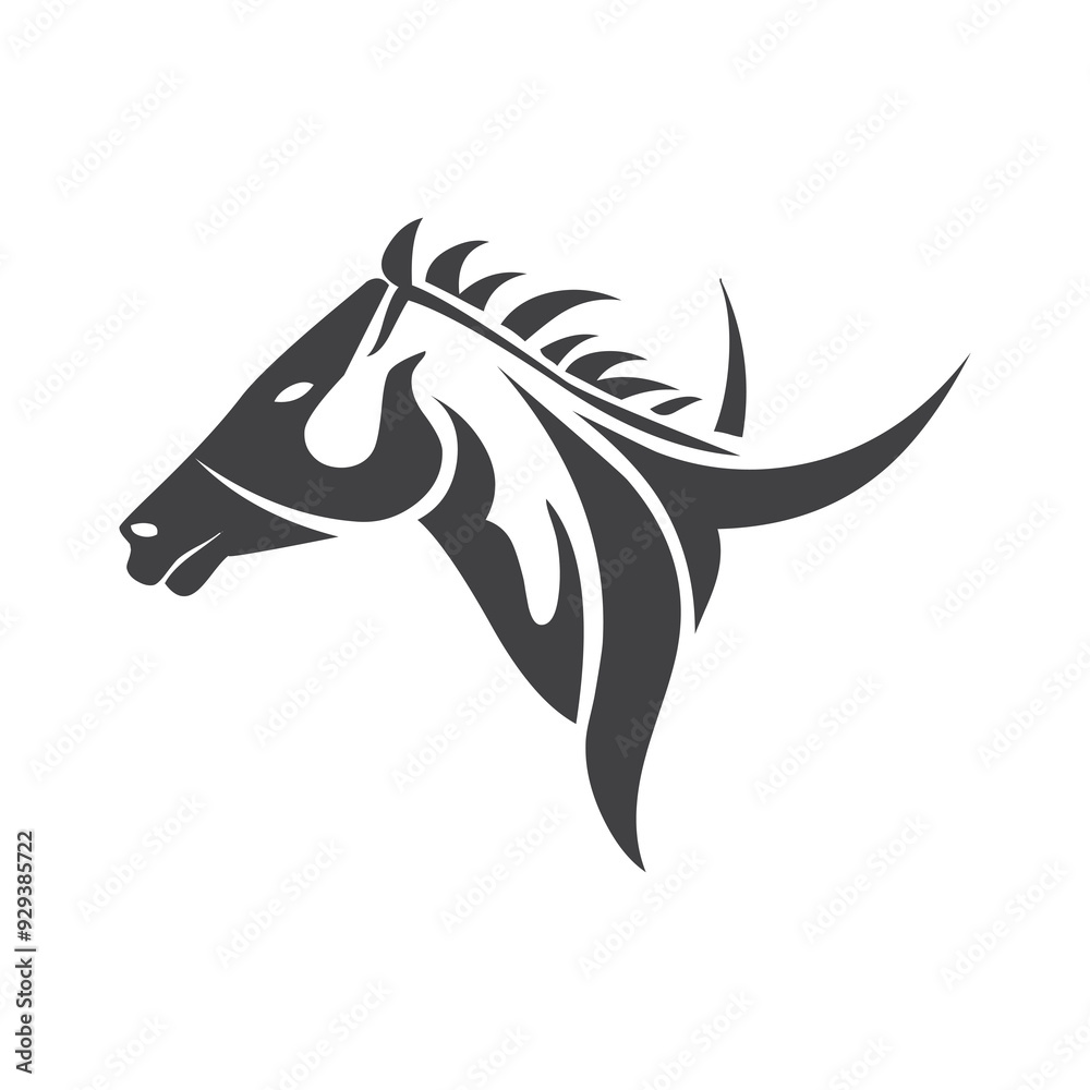Horse glyph. Horse icon. Horse logo. Horse silhouette Horse glyph. Horse icon. Horse logo. Horse silhouette