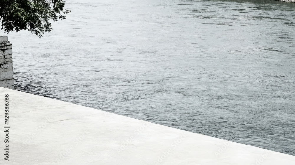 custom made wallpaper toronto digitalMellow waves lap against a serene riverside as the sun begins to set