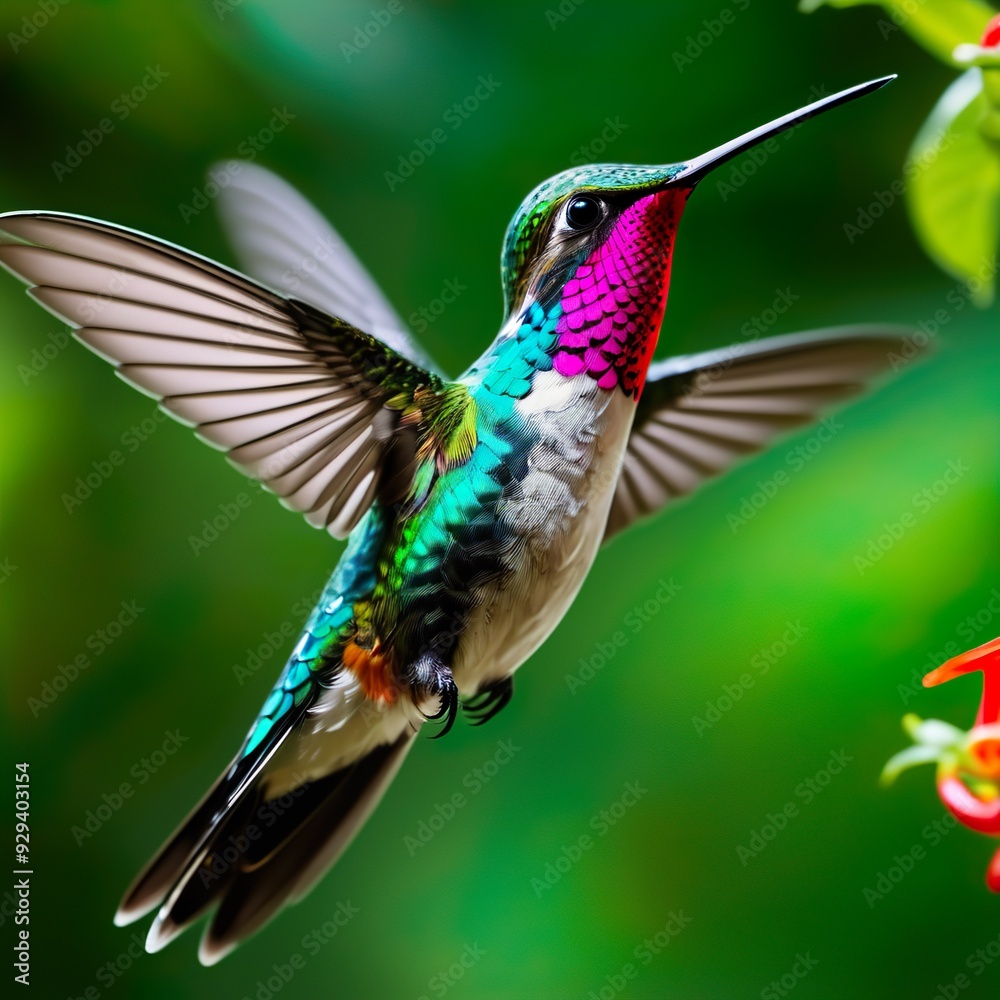 Obraz premium hummingbird in flight