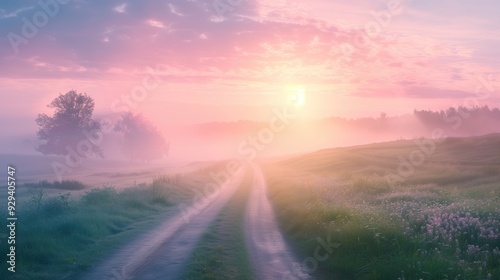 Free good morning scene wallpaper background photo