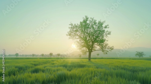 Free good morning scene wallpaper background photo