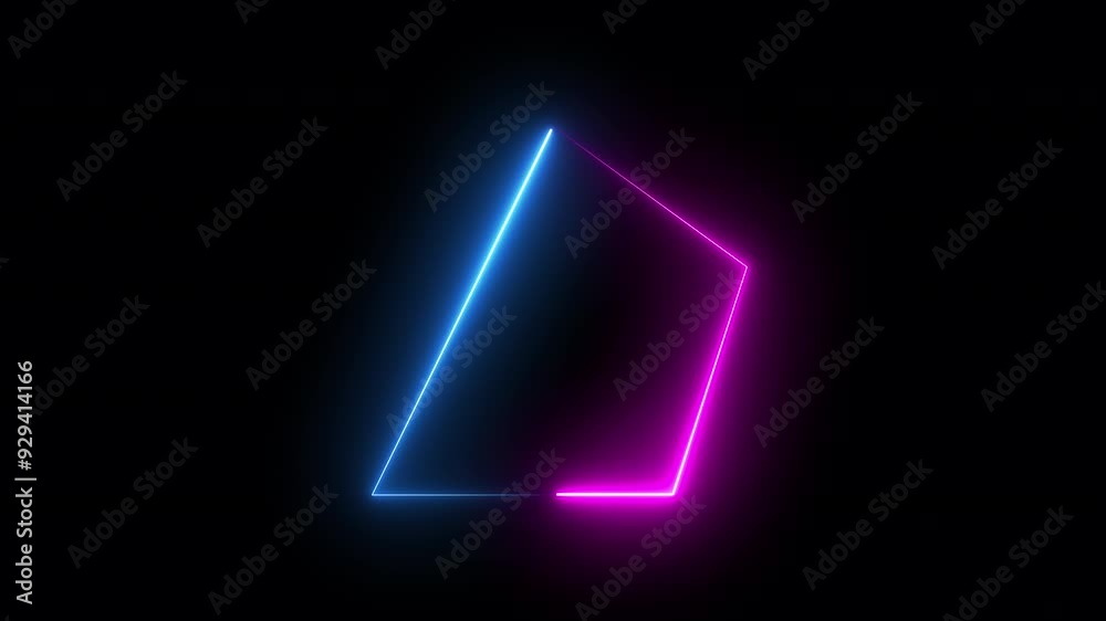 abstract neon shapes animation on black background, fast moving blue rays. glowing lines, 4K animated seamless loop template abstract neon shapes animation on black background, fast moving blue rays. glowing lines, 4K animated seamless loop template