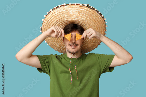 Portrait of young man with ...