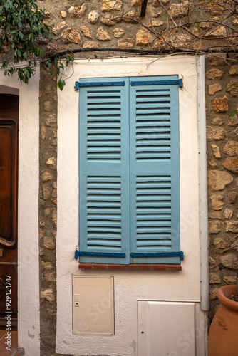 The old town of Antibes, France photo