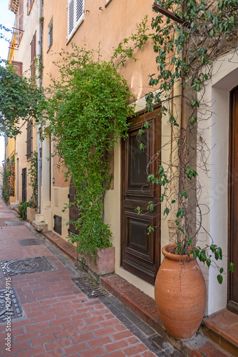 The old town of Antibes, France photo