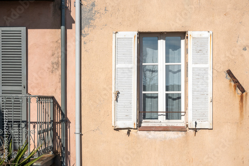 The old town of Antibes, France photo