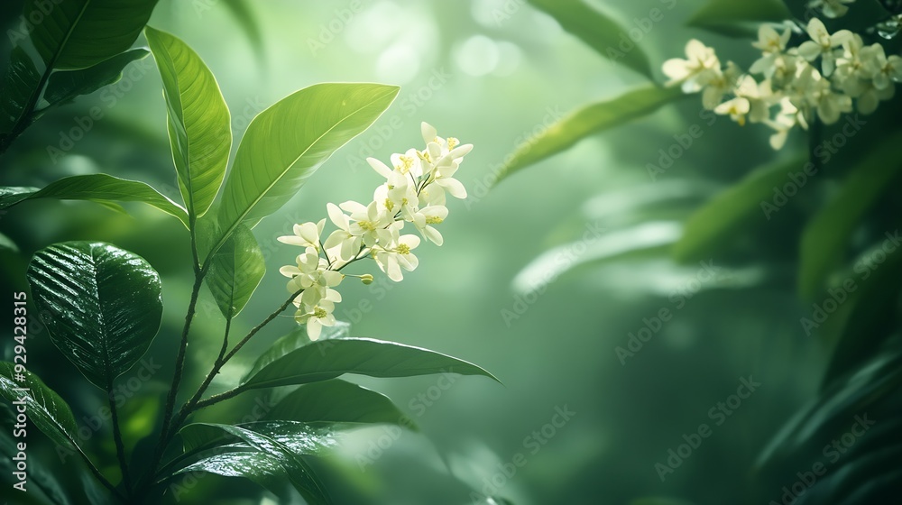 Flower bush shrub tree plant isolated tropical jungle plant with clipping path : Generative AI Flower bush shrub tree plant isolated tropical jungle plant with clipping path : Generative AI