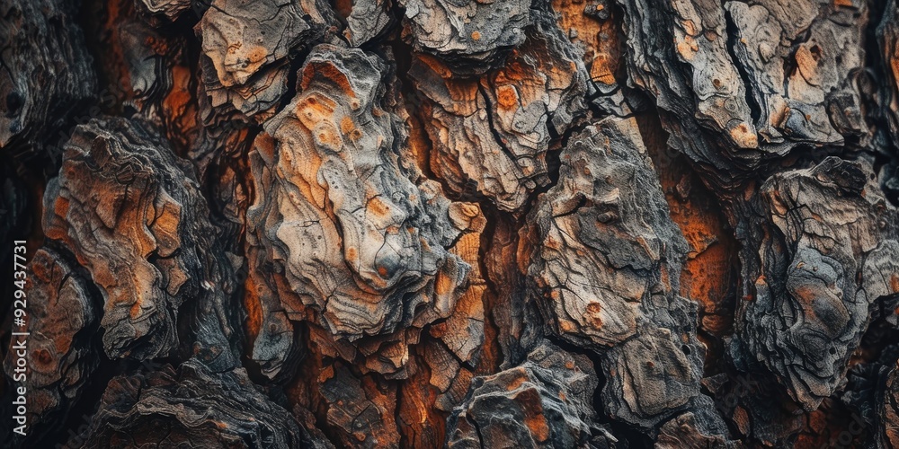 Dry textured tree bark background suitable for studies on wood surfaces Dry textured tree bark background suitable for studies on wood surfaces