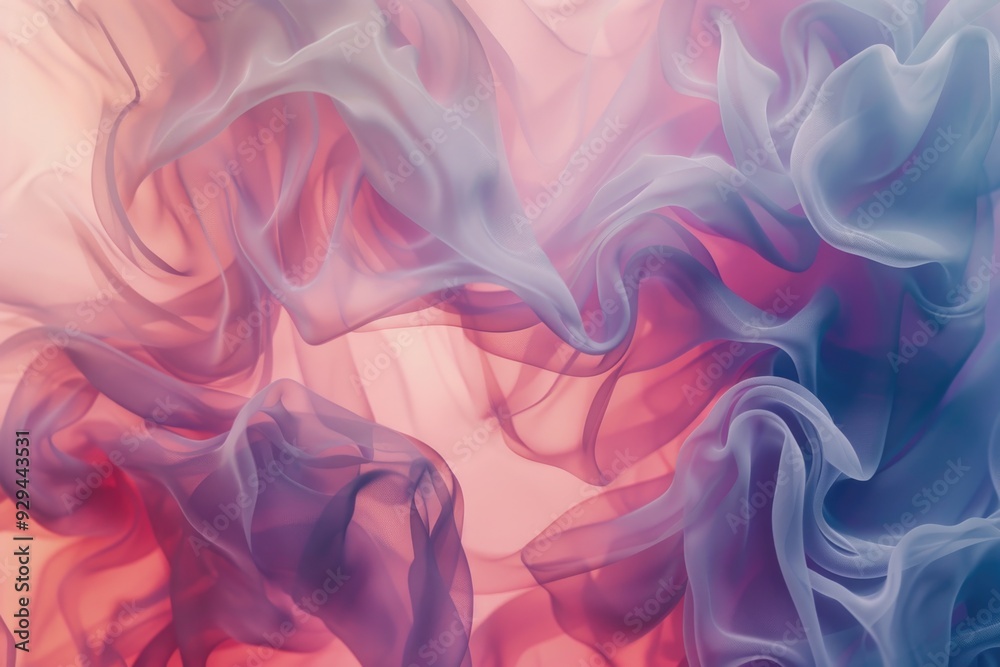 A close-up view of pink and blue fabric, suitable for textile design, fashion or home decor projects A close-up view of pink and blue fabric, suitable for textile design, fashion or home decor projects