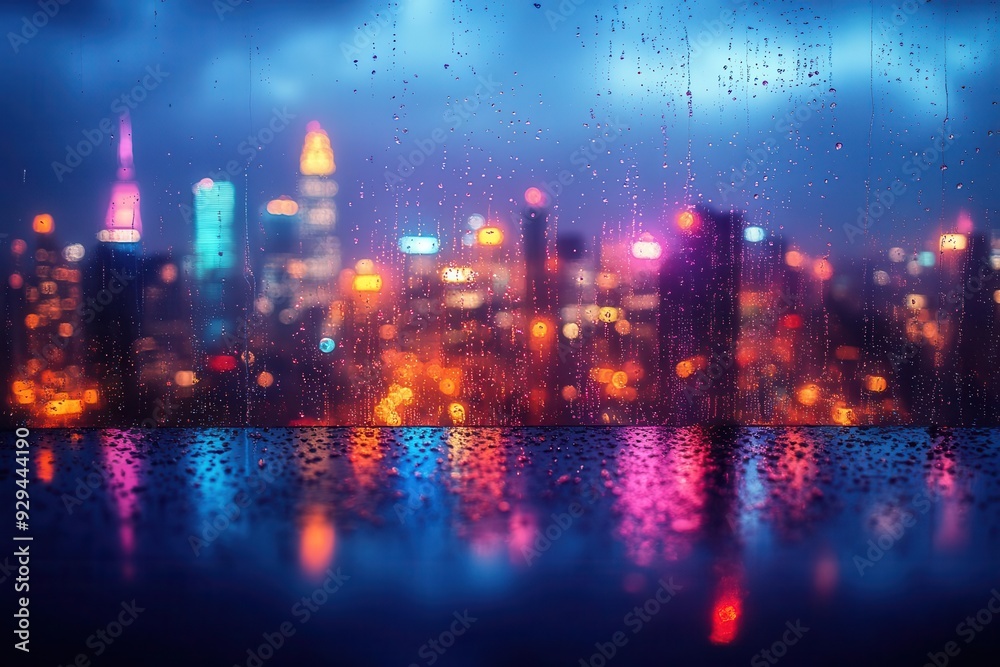 mesmerizing urban nightscape with bokeh lights in rainbow hues creating a dreamy and colorful atmosphere of city magic mesmerizing urban nightscape with bokeh lights in rainbow hues creating a dreamy and colorful atmosphere of city magic