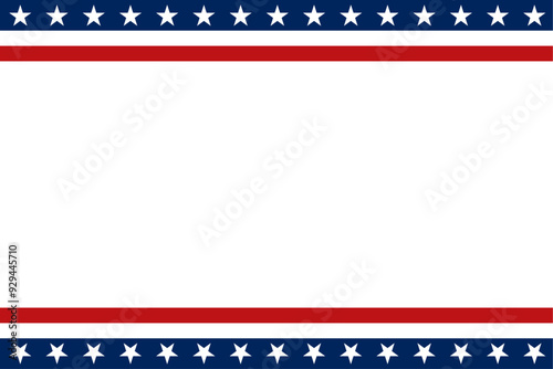USA flag background