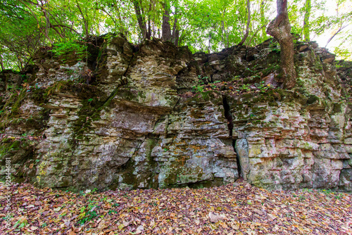 Indian Village Canyon in Autumn, Duranceau Park, Columbus, Ohio photo