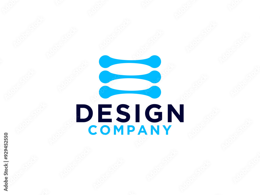 Dot Liquid Wave Logo. Connection Technology Symbol. Dot Liquid Wave Logo. Connection Technology Symbol.