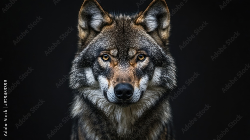 Wolf Portrait Wolf Portrait