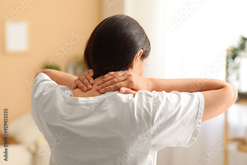 Young woman suffering from ...