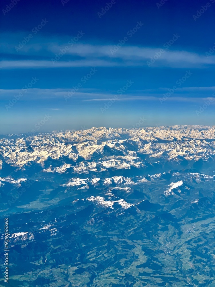 Obraz premium clouds over the mountains