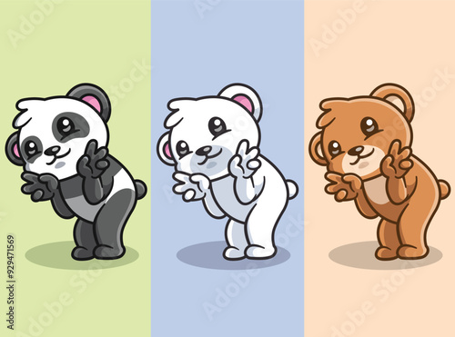 set of bears