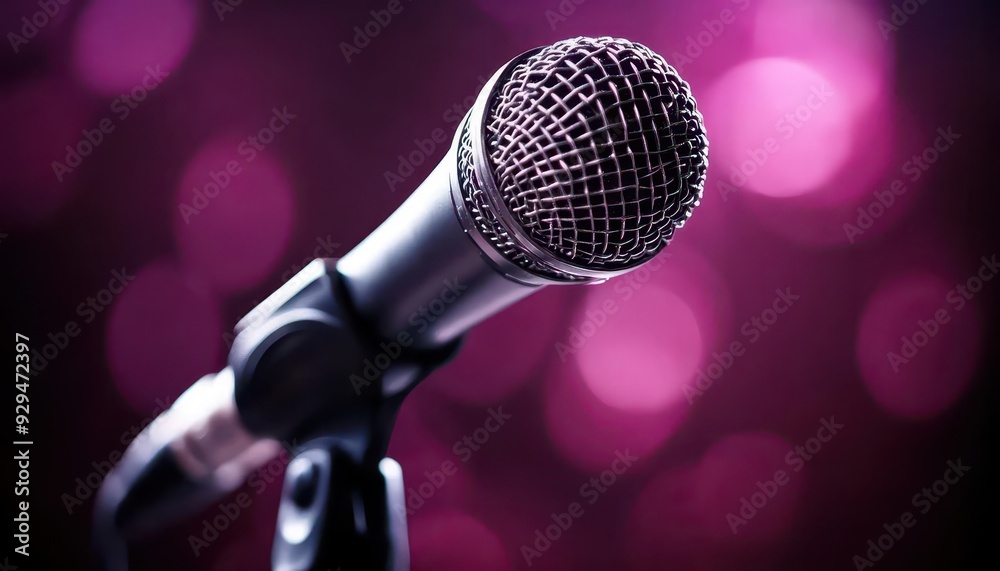 Obraz premium Public speaking events, vibrant oratory, dynamic delivery, influential talks