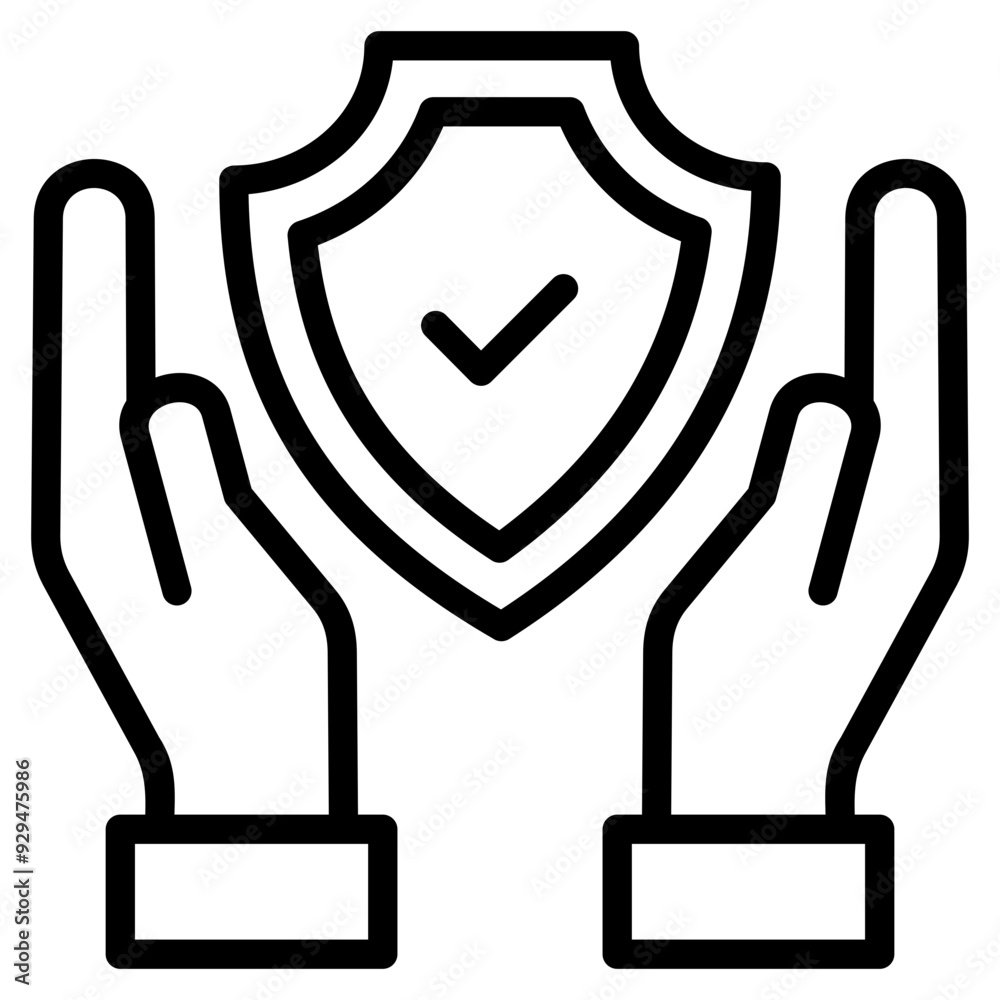 Obraz premium trust iccon