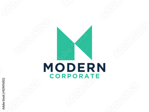 Free Download Initial Letter N Logo Flat Vector Logo Design - GFXLoad