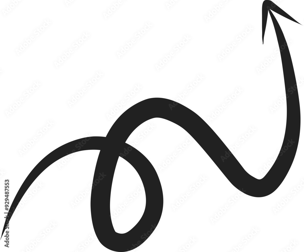 Brush Stroke Arrow Brush Stroke Arrow