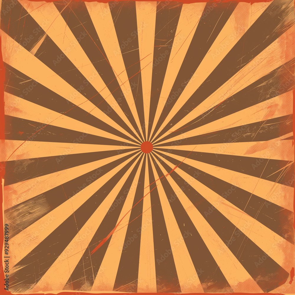 Obraz premium yellow and pink rays, gradient as a background for a comic book or a vintage picture, generative AI