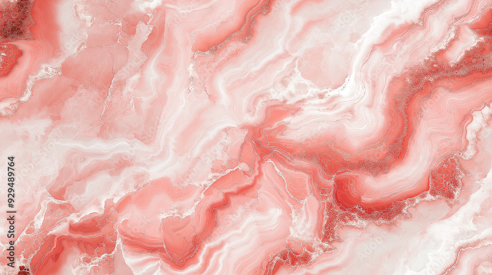 luxurious marble texture in rose pink and white tones, with elegant veining patterns resembling flowing water luxurious marble texture in rose pink and white tones, with elegant veining patterns resembling flowing water