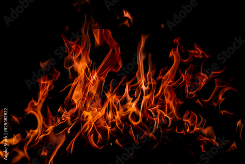 Blaze fire flame texture background. Fire sparks background. Abstract fire flame texture for banner background. Fire flame texture.