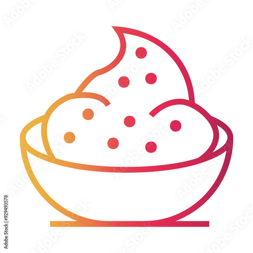 wasabi Line Gradient Icon