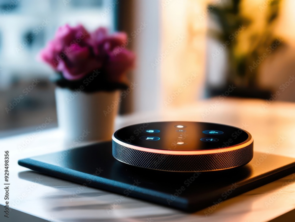 Smart gadgets, vibrant technology, dynamic convenience, modern living