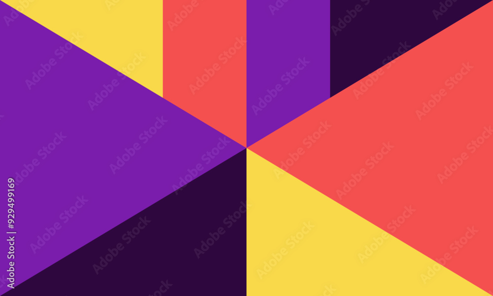Vibrant Geometric Triangle Pattern - Vector Vibrant Geometric Triangle Pattern - Vector